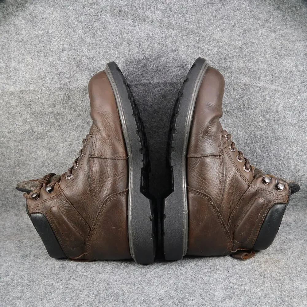 Wolverine Work Boots Shoes Mens 8.5 Safety Toe Leather 6